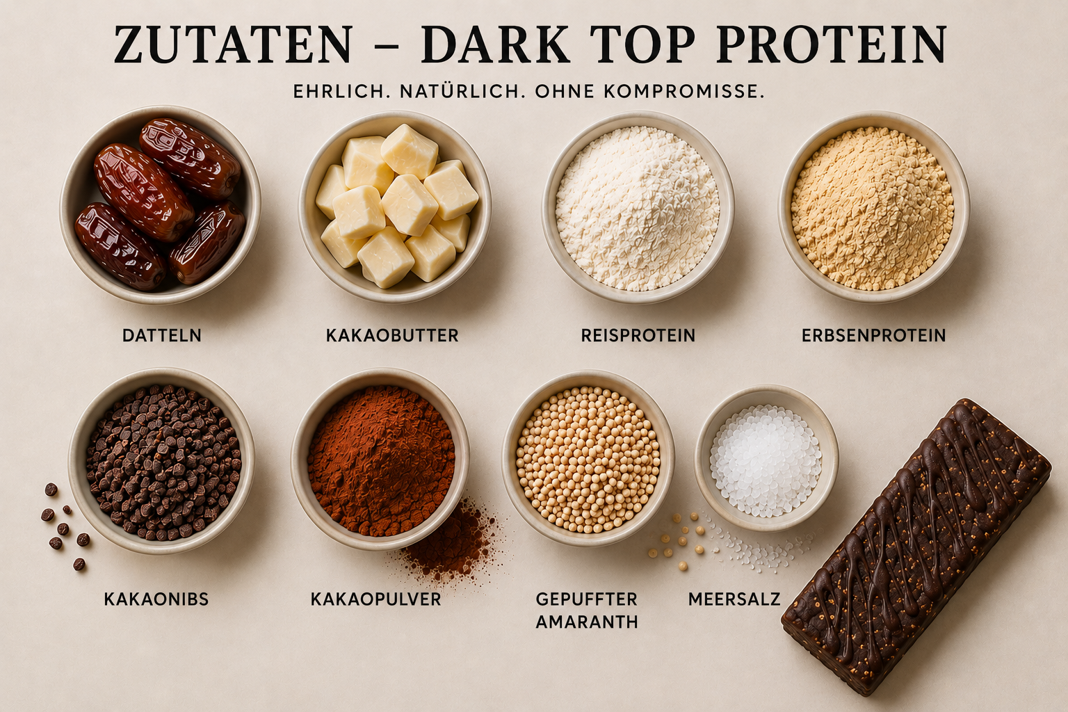 Whole Food Protein – Dark Top 20g Circle – Bild 2