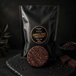 Whole Food Protein Circle 20 g von STRAIGHT FOODS mit Reis- und Erbsenprotein